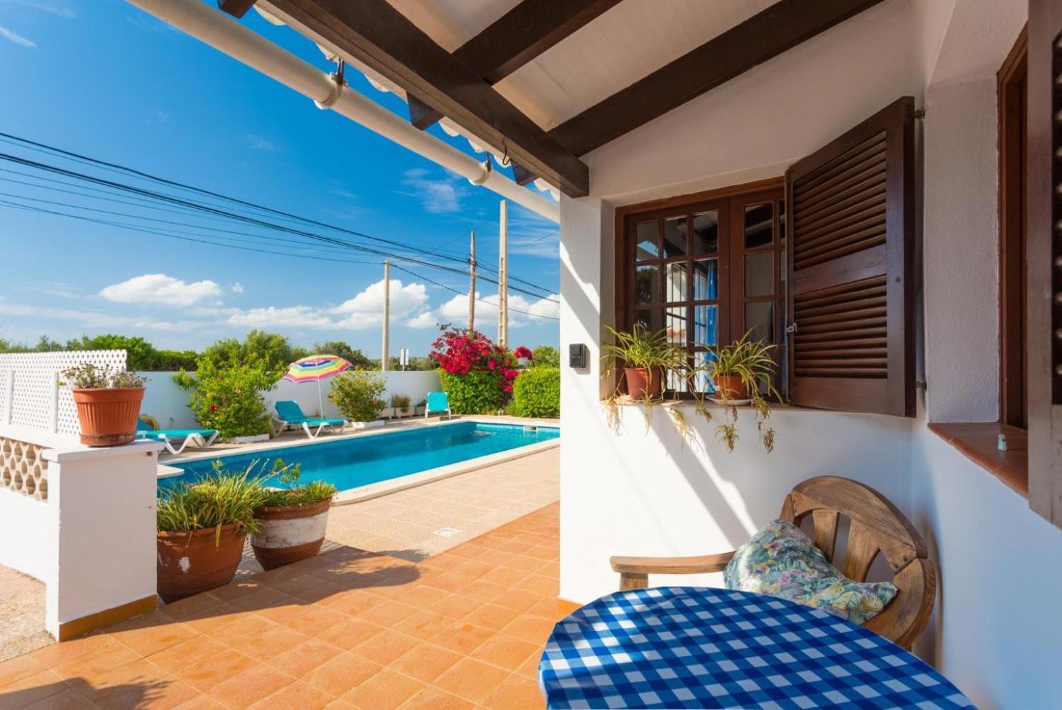 Villa Ca Nostra Cala En Porter  Ngoại thất bức ảnh