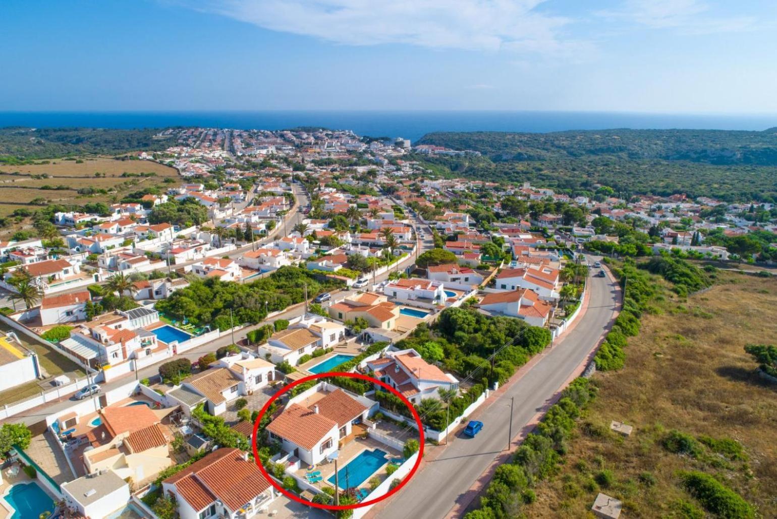Villa Ca Nostra Cala En Porter  Ngoại thất bức ảnh